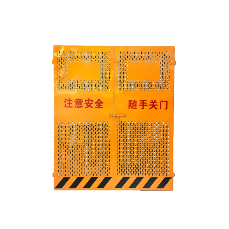 安塞瑞 1B00383 电梯井口防护门 1.8*1.3m 8.4kg （单位：个） 黄黑色