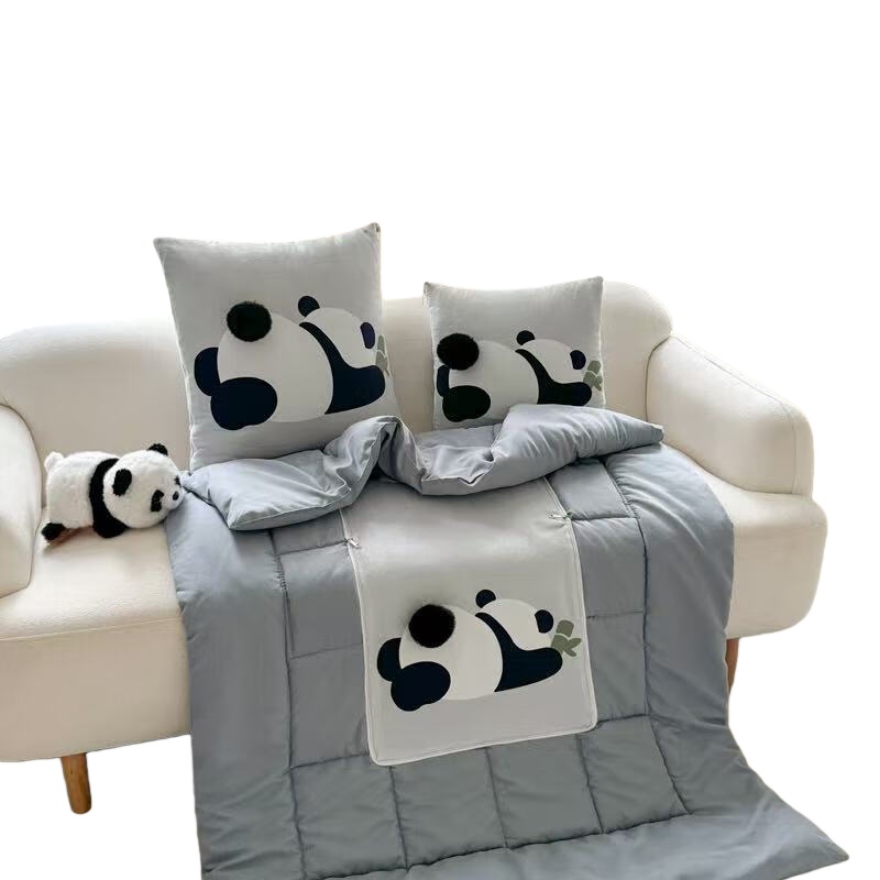 红豆 HD-BZ2503 萌宠系列多功能抱枕被 40*40cm/100*150cm （单位：只）