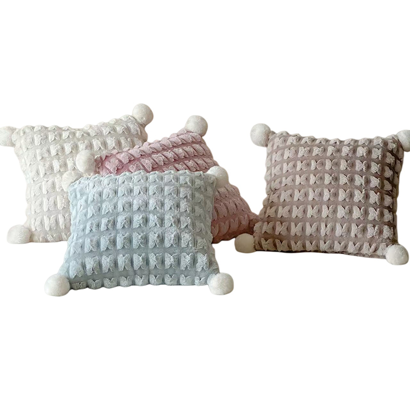 红豆 HD-BZ2504 剪花暖绒多功能抱枕被 40*40cm/100*150cm （单位：只）