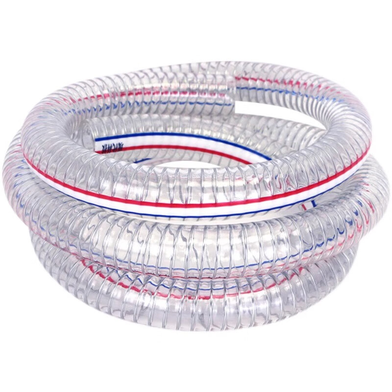 潍塑 PVC 钢丝增强透明软管 &Phi;外径31&times;内径25 （单位：米） 50米起订