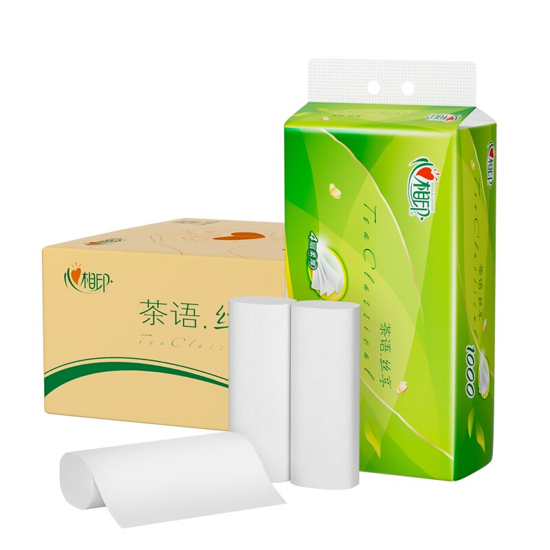心相印 RW1310 茶语丝享无芯卷纸 （单位：提）