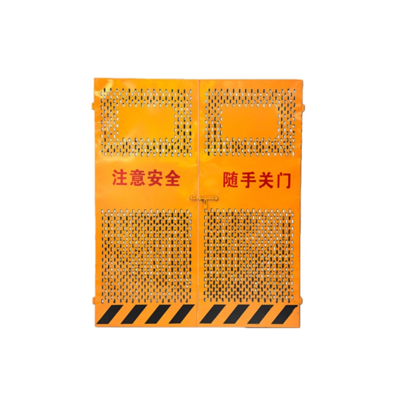 安赛瑞 1B00386 电梯井口防护门 1.8*1.5m 9.4kg （单位：个） 黄黑色