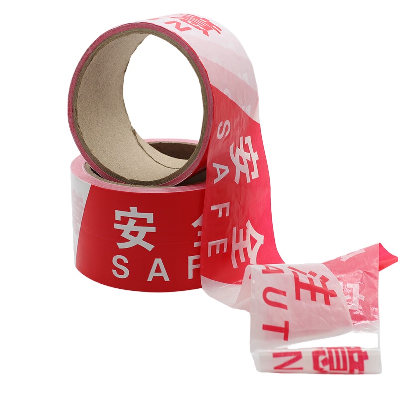 腾驰 pp 一次性警戒带 宽5cm 长50米 （单位：米） 500米起订 红白