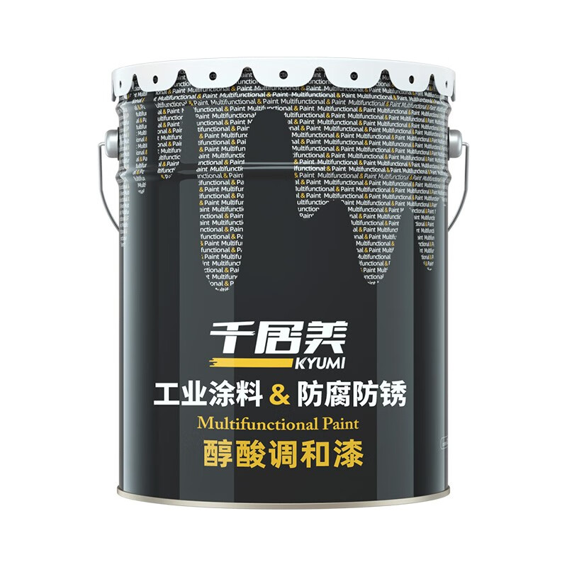 千居美 醇酸调和漆 面漆 15公斤/桶 （单位：千克） 15公斤起订 灰色