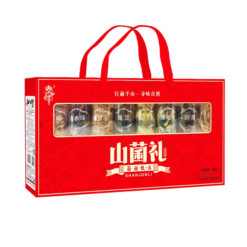南太行 山菌礼 菌菇特产干货礼盒 790g （单位：盒）