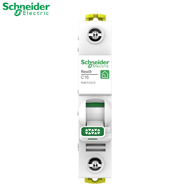 施耐德（schneider） R9F44116 低压断路器 240V 16A 6kA 1 导轨式 配电用 本体操作 1P C16 （单位：只）