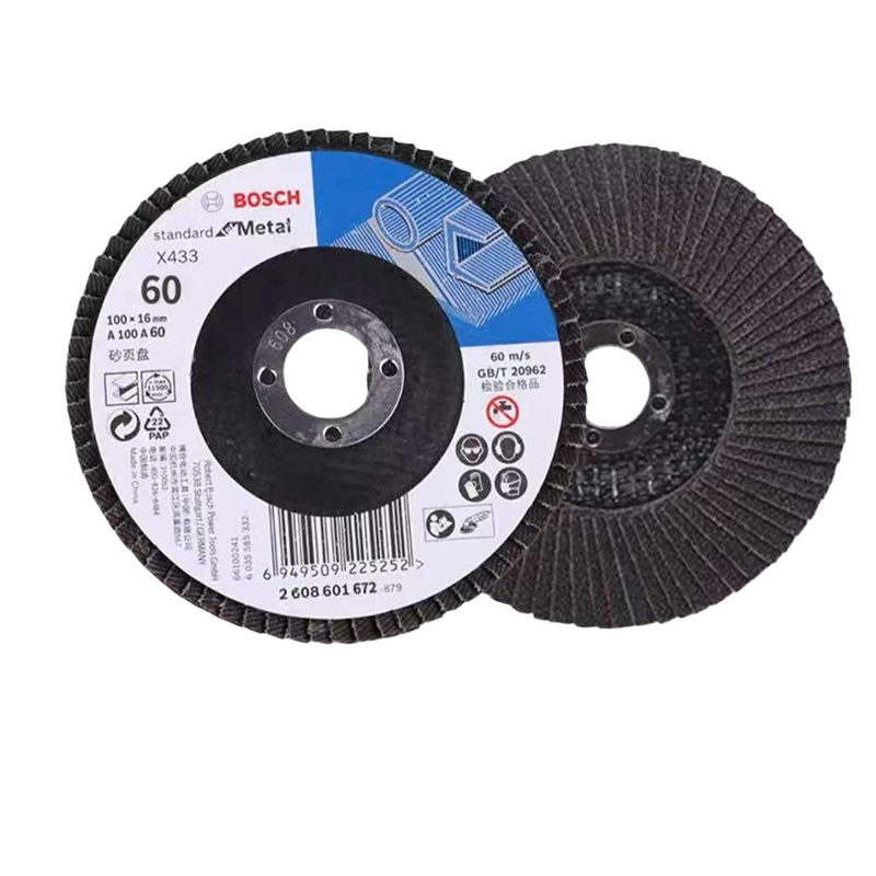 博世（BOSCH） 100mm 千叶砂轮片 16mm
100mm AP60 （单位：片）