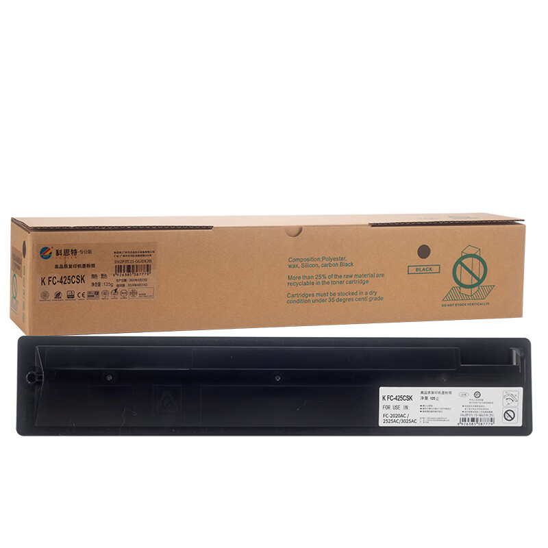 科思特（KST） FC-425C 小容量粉盒 专业版 7200页 （单位：个） 适用东芝FC-2020AC/2520AC/2525AC 四色可选