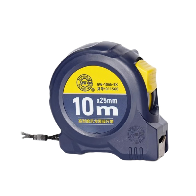 长城精工 011560 66-5系列双制动公制带扣卷尺 10m*25mm （单位：把）