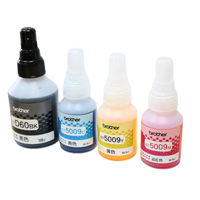 兄弟（brother） 5009+D60BK 墨水套装 黑色7500页 彩色5000页 （单位：套） 四色