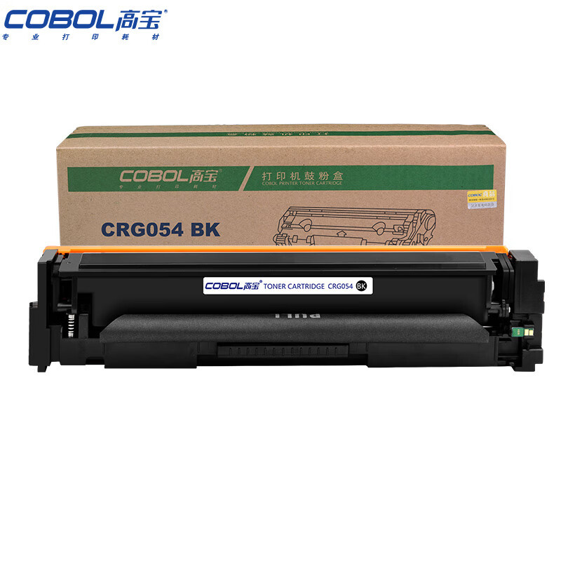 高宝（COBOL） CRG054 硒鼓 1500页 （单位：支） 适用佳能 LBP621Cw LBP623Cdn/Cdw粉盒 MF641Cw 黑色
