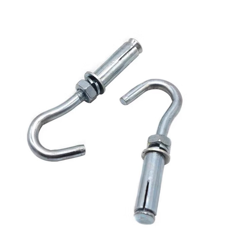 海斯迪克 M18*150MM 膨胀挂钩 镀锌 4.8级 （单位：套）