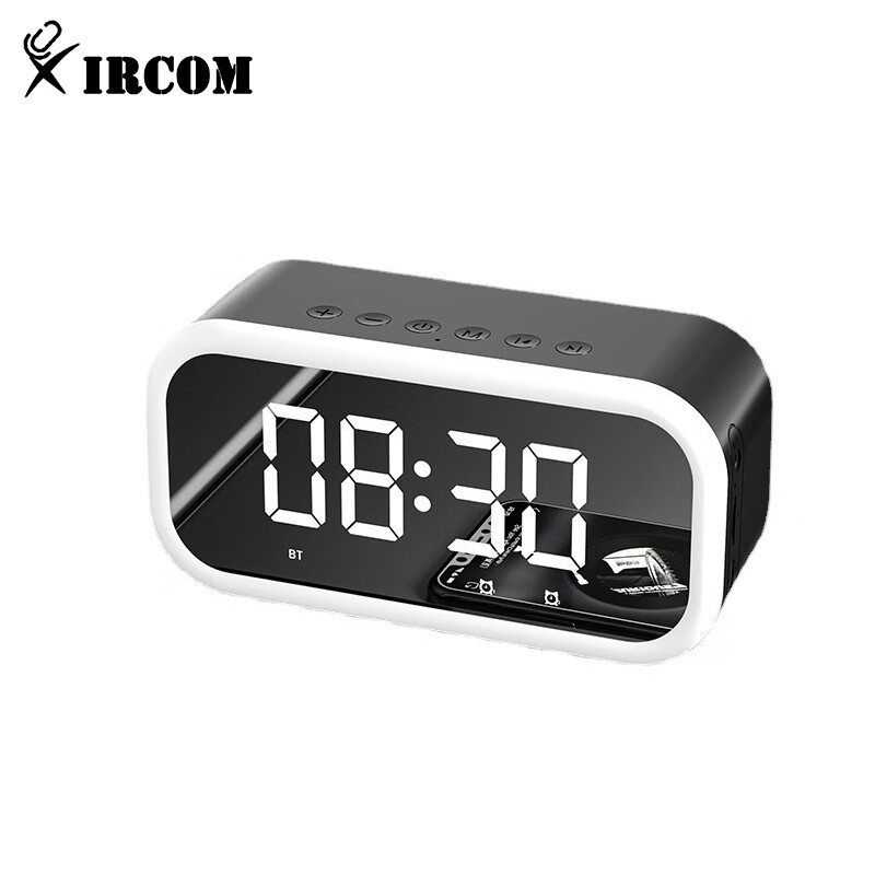 捷讯（XIRCOM） XC-BC5L 小型桌面闹钟音箱 蓝牙 （单位：台） 黑白