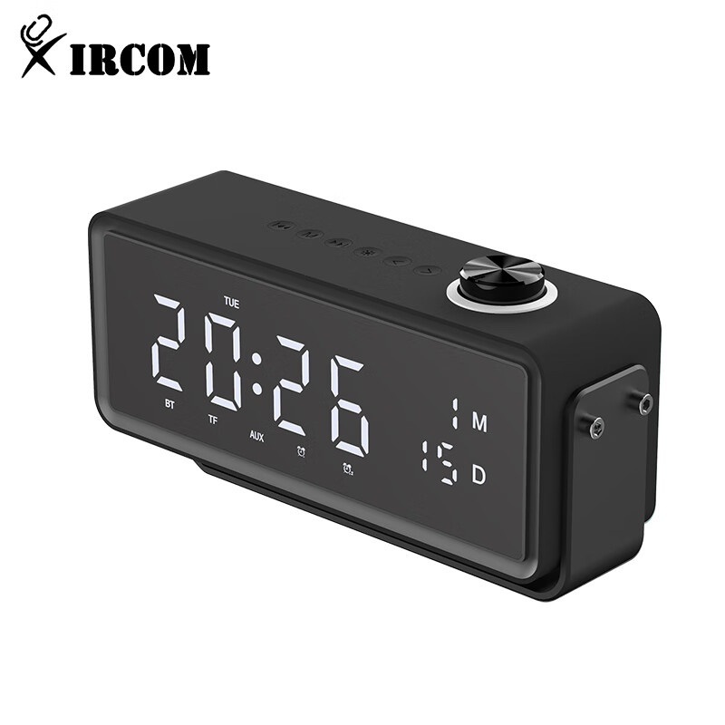 捷讯（XIRCOM） XC-BK5 闹钟式音箱 蓝牙 带收音功能 （单位：台） 黑色