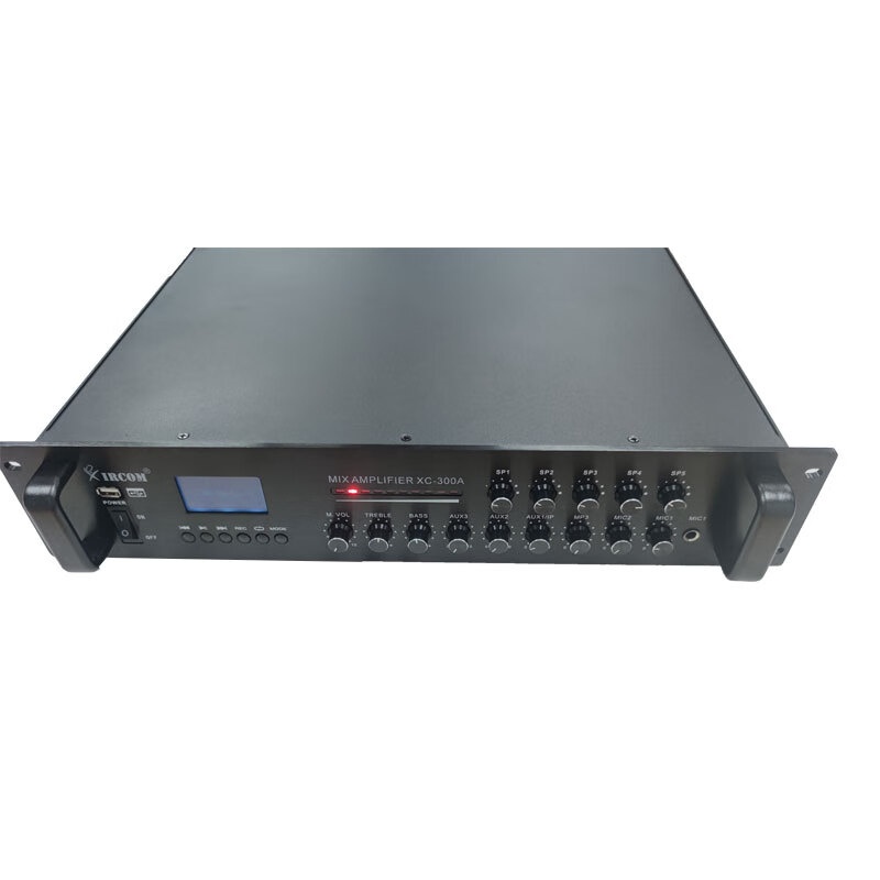 捷讯（XIRCOM） XC-300A IP网络广播功放 150W-700W （单位：台） 黑色