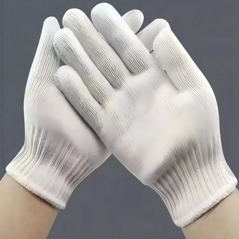亿江 本白全新棉纱线 白线手套 100%优质一级棉纱