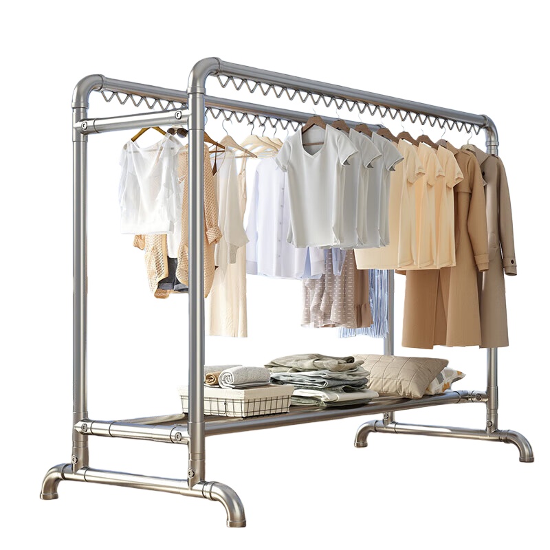 圣诺依琳 防风款 钢管晾衣架 2.2*1.8m （单位：个）