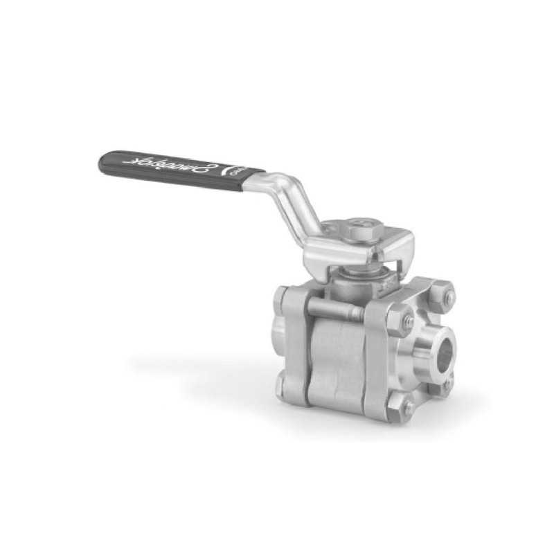 世伟洛克  SS-63TSW8P 4.0MPa 13mm 不锈钢三片式球阀 计价单位:个