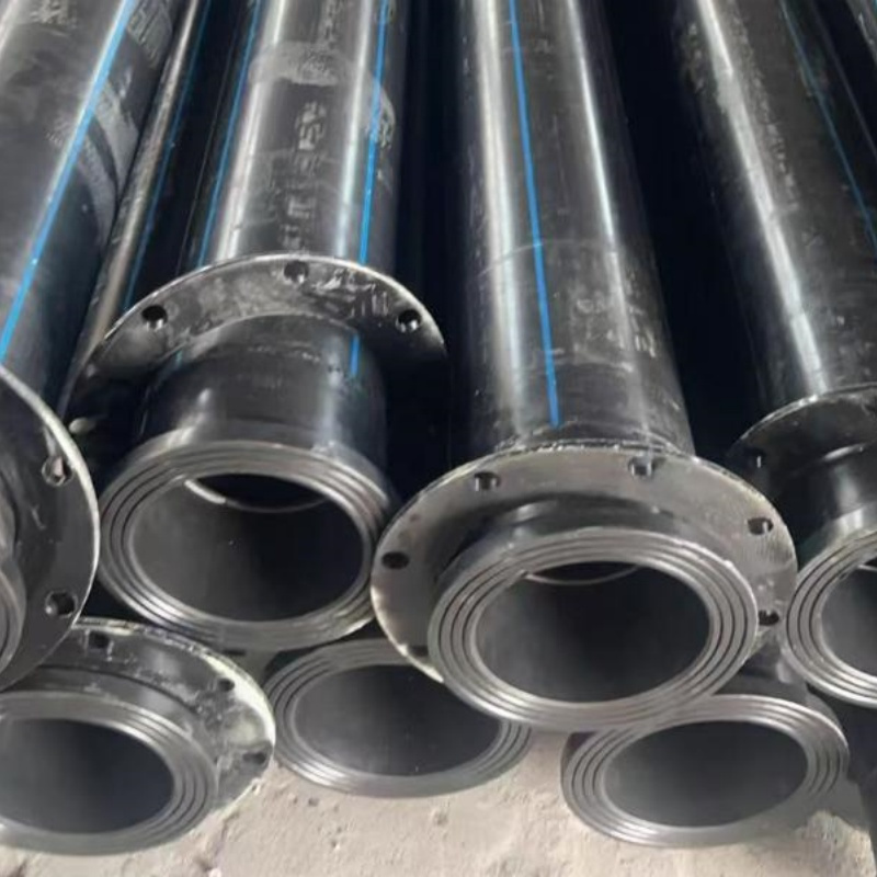 海斯迪克 160*14.6mm PE给水管 1.6Mpa 两头焊法兰 全新料 （单位：米）