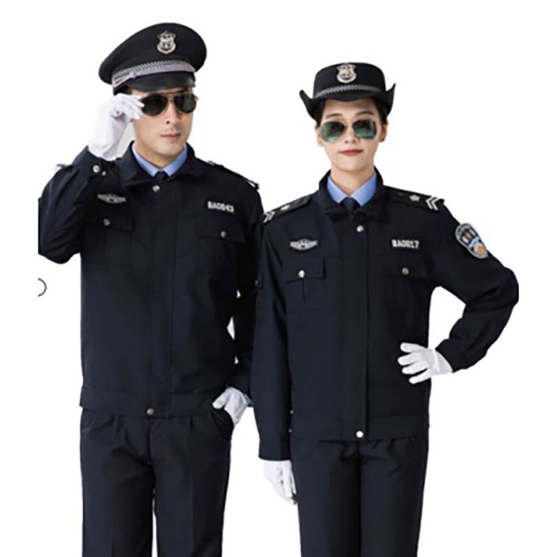 鹂芷 涤粘 制式警服 包括帽子腰带肩章臂章胸标 春秋 S （单位：套） 30套起订 藏青色
