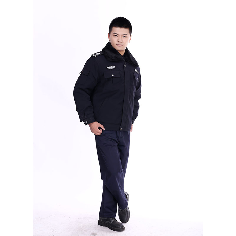 鹂芷 涤粘 制式警服 公安警服冬执勤服 软衔2副 胸标2副 包含固定臂章 冬L （单位：套） 18套起订