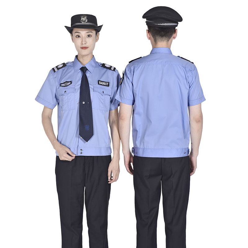 鹂芷 65%棉35%涤 制式警服 公安协警警服夏执勤服 短袖 包含固定臂章 夏 L （单位：套） 18套起订