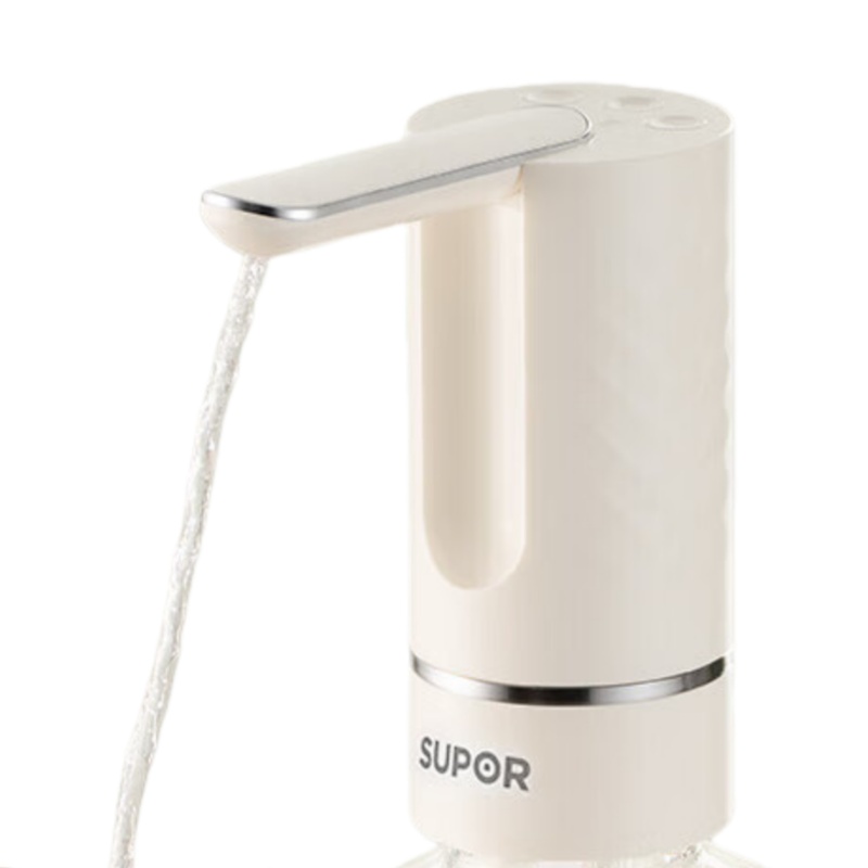 苏泊尔 电动 抗菌折叠上水器 充电1次抽6桶 （单位：个） 白色