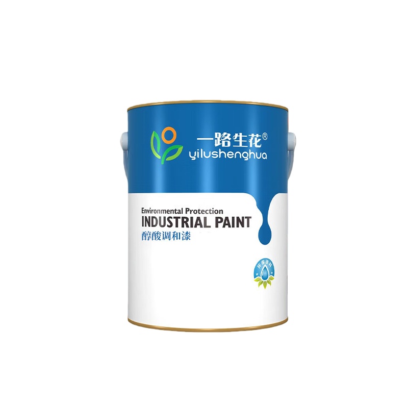 一路生花 1kg 醇酸调和漆 （单位：桶） 白色