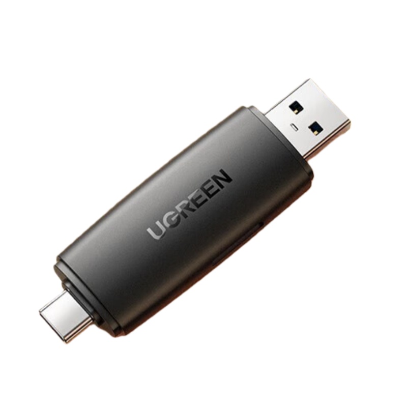 绿联（UGREEN）&nbsp; 80191 二合一读卡器 （单位：个）