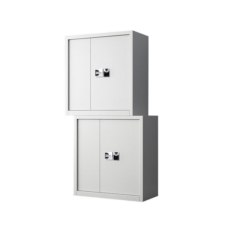 悦山（YUESHAN） YSOA3fo07GBZWB 带斗分双节保密柜 智能指纹锁 900*420*1850mm （单位：套） 白色