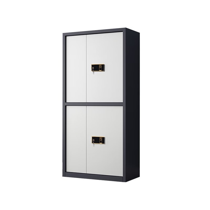 悦山（YUESHAN） YSOA3fo02ZWHTB 带斗通双节保密柜 指纹密码锁 900*420*1850mm （单位：个） 灰白套色