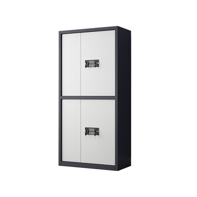 悦山（YUESHAN） YSOA3fo01DZHTB 无斗通双节保密柜 电子密码锁 900*420*1850mm （单位：个） 灰白套色