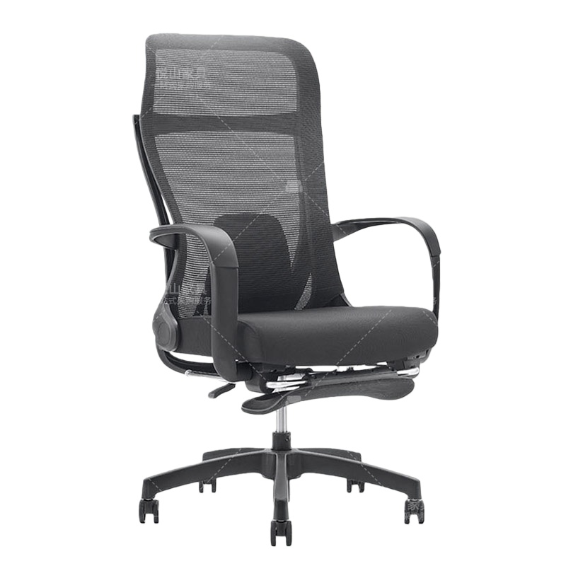 悦山（YUESHAN） YSOC1U-08OKTWH 人体工学椅 635*700*1115-1235mm （单位：张） 黑色