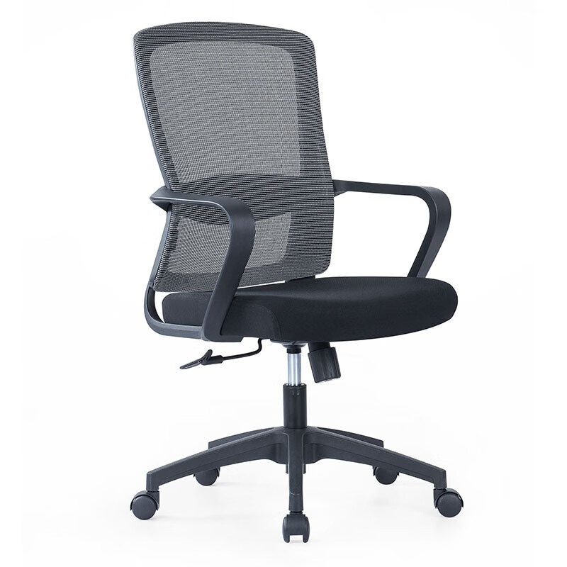 悦山（YUESHAN） YSOC1U-060BW 办公椅 无头枕 620*580*970-1070mm （单位：张） 黑色