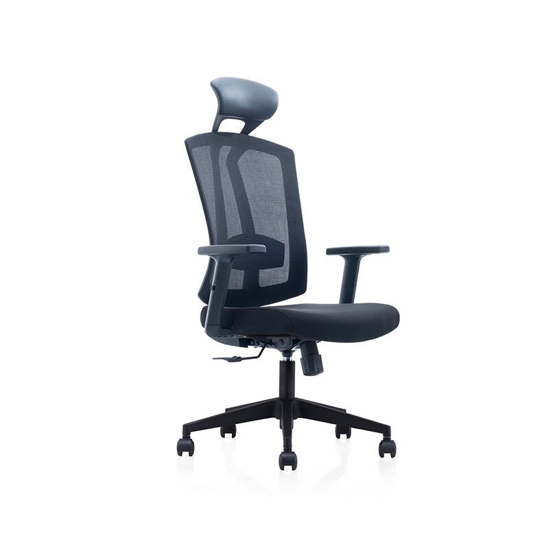悦山（YUESHAN） YSOC1JYCH-267A-LPW 办公椅 带头枕款A款 650*610*1175-1275mm （单位：张） 黑色