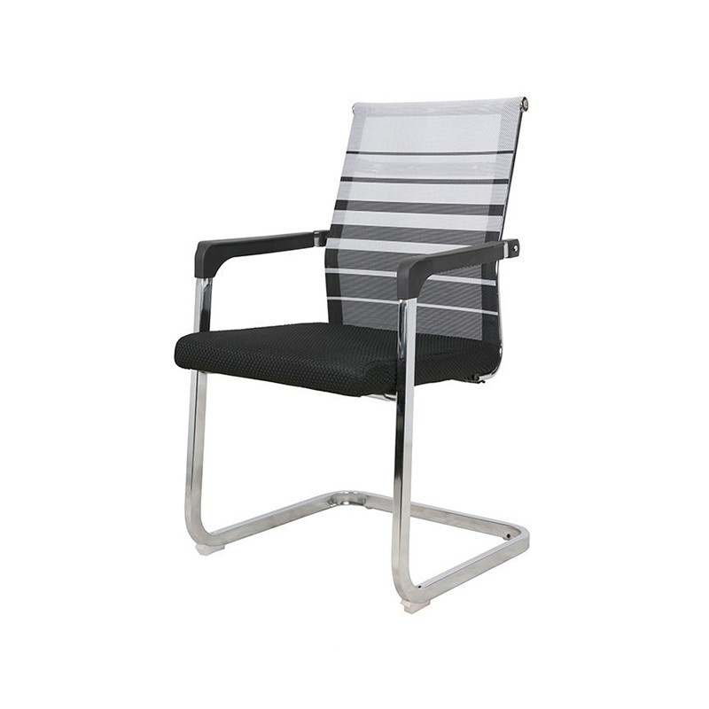 悦山（YUESHAN） YSOC2XTDF35W 弓形办公椅 570*590*930mm （单位：张） 黑色