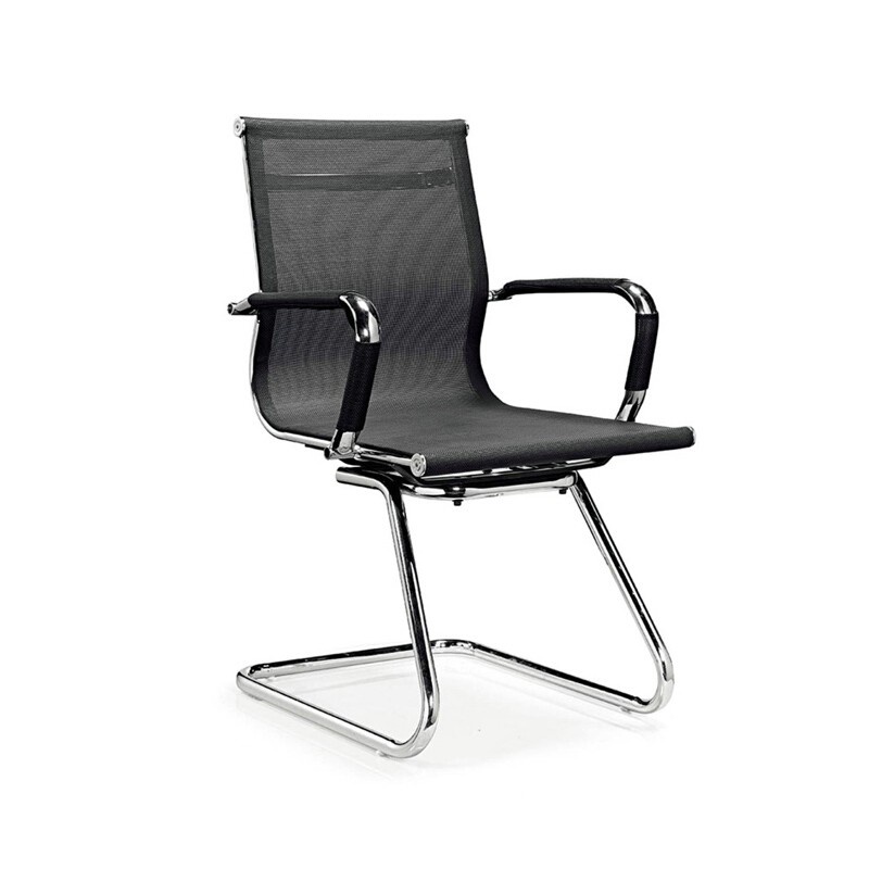 悦山（YUESHAN） YSOC2XTDC837W 舒适办公弓形网椅 495*540*900mm （单位：张） 黑色