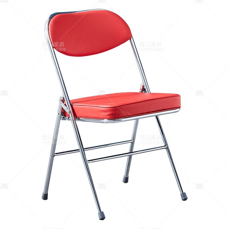 悦山（YUESHAN） YSOC4FX105DRED 折叠椅电镀脚 460*535*790mm （单位：张） 红色