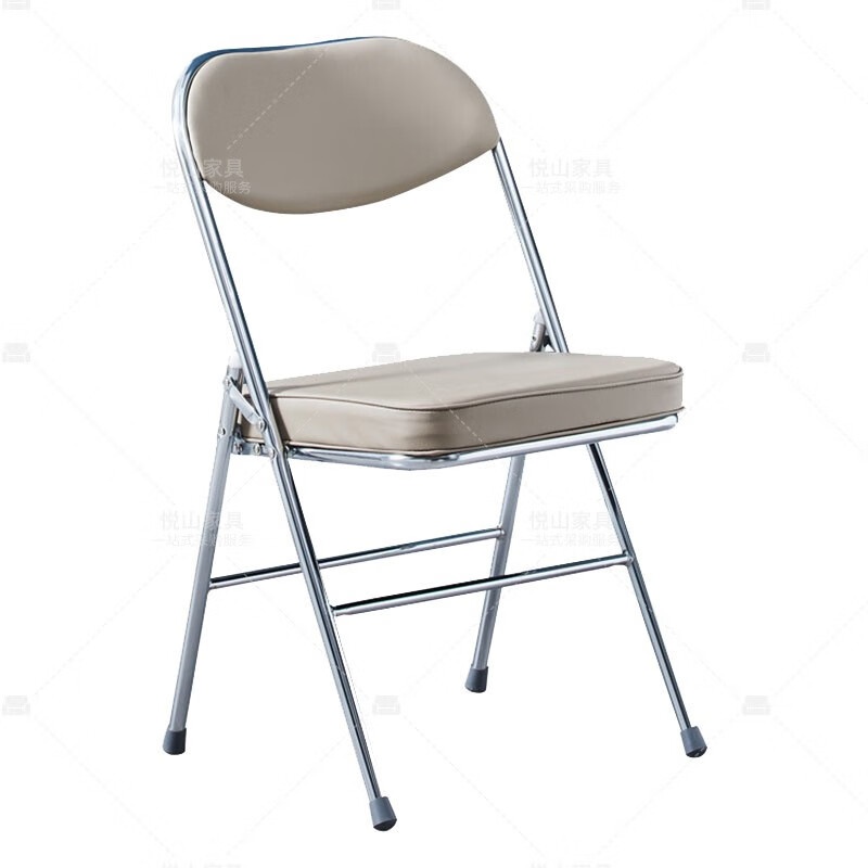 悦山（YUESHAN） YSOC4FX105DKQ 折叠椅电镀脚 460*535*790mm （单位：张） 卡其色