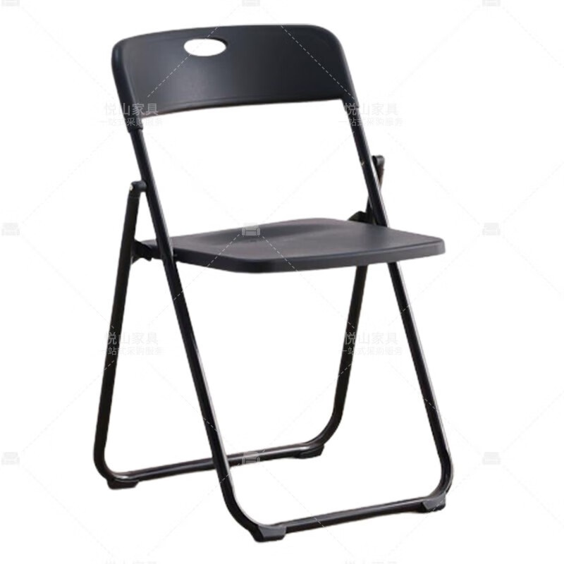 悦山（YUESHAN） YSOC4FX3017BK 折叠椅 490*470*735mm （单位：张） 黑腿黑面