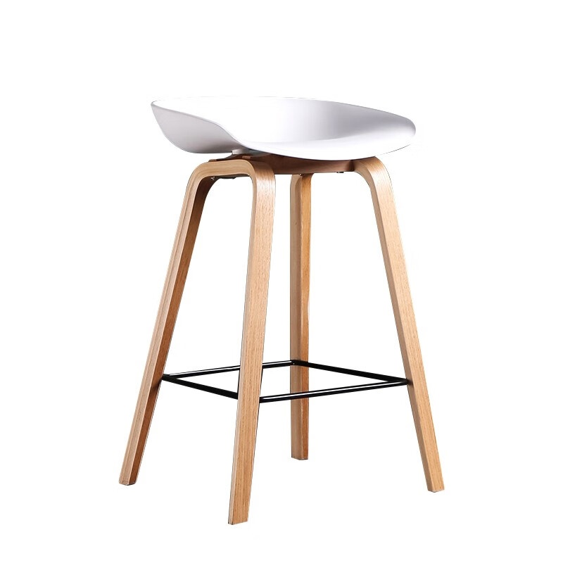 悦山（YUESHAN） YSOC6ALH615MJBS 高脚吧椅弯曲木腿款 480*460*820mm （单位：张） 白色