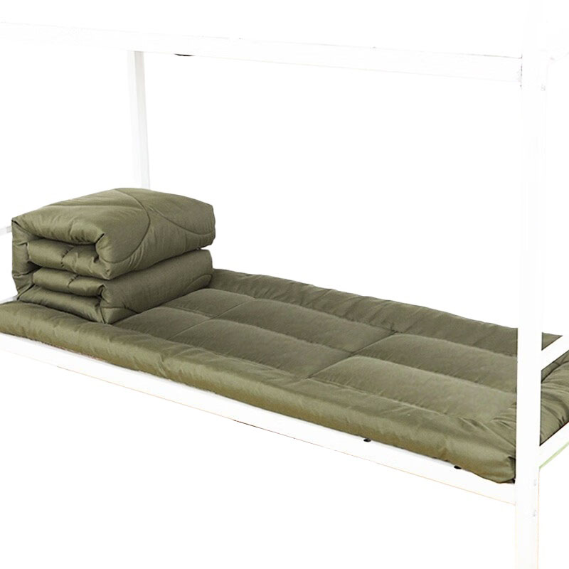 悦山（YUESHAN） YSOQ1sm31220 褥子被 1200*2000mm （单位：床） 军绿色