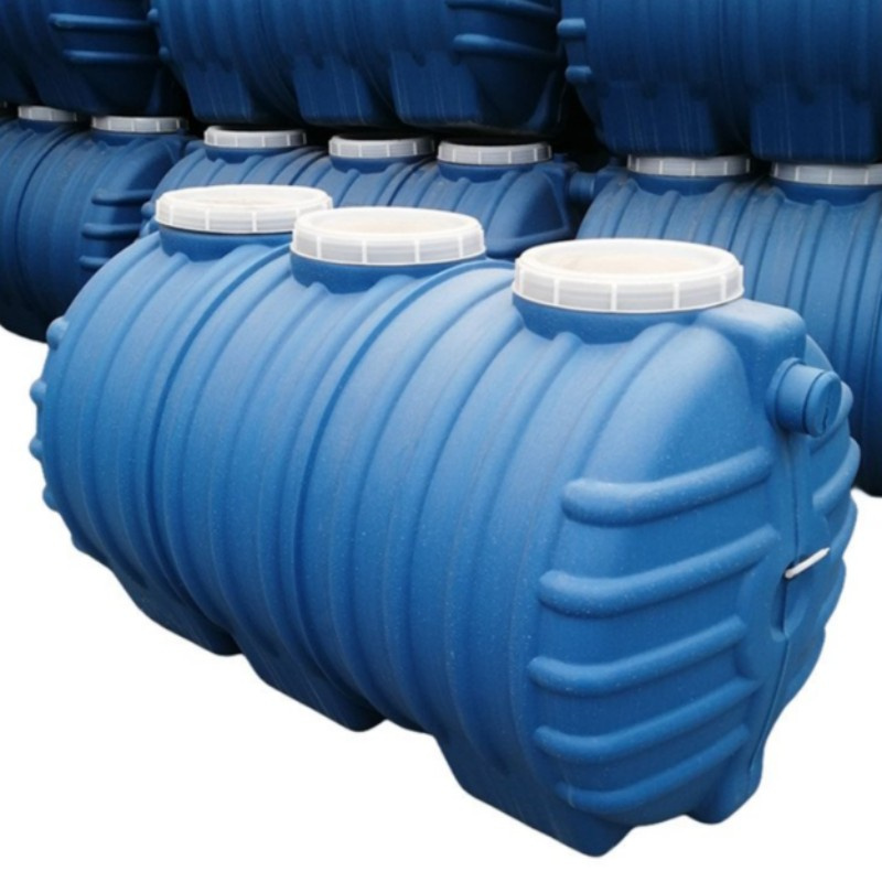 安塞瑞 长2400*宽1500mm*高1600mm PE化粪池 80人使用 5立方 （单位：台）