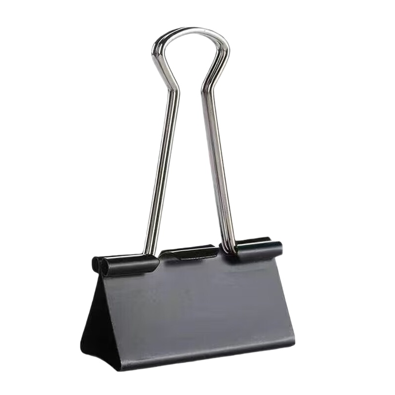 XJY 特大号75mm 燕尾夹 37mm 6个/盒 （单位：盒） 黑色