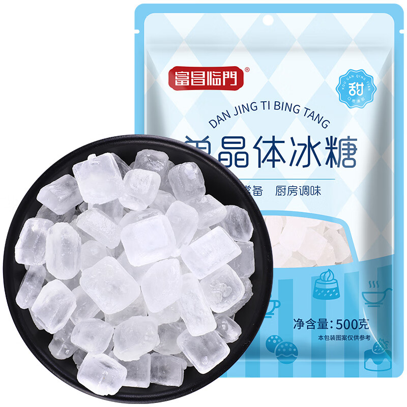 富昌 品质干货 单晶冰糖 500g*2 （单位：组）