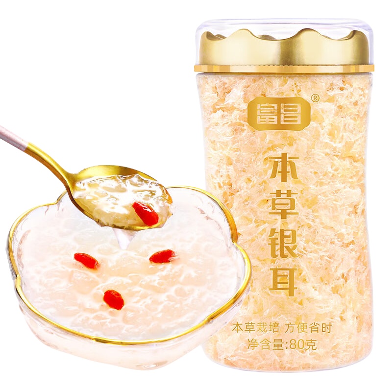 富昌 富硒 本草银耳 80g*3 （单位：组）