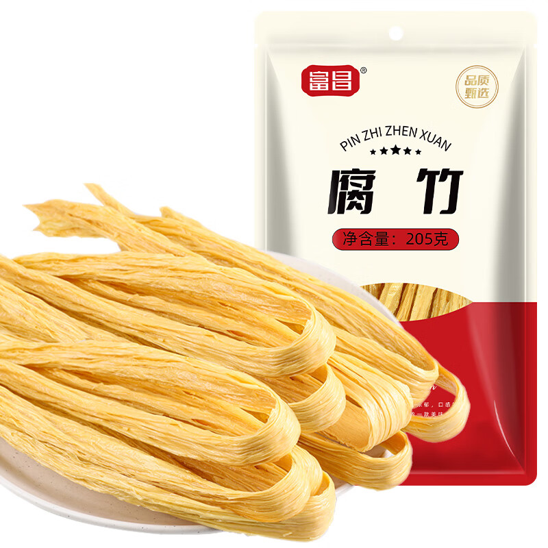 富昌 品质干货 腐竹 205g*2 （单位：组）
