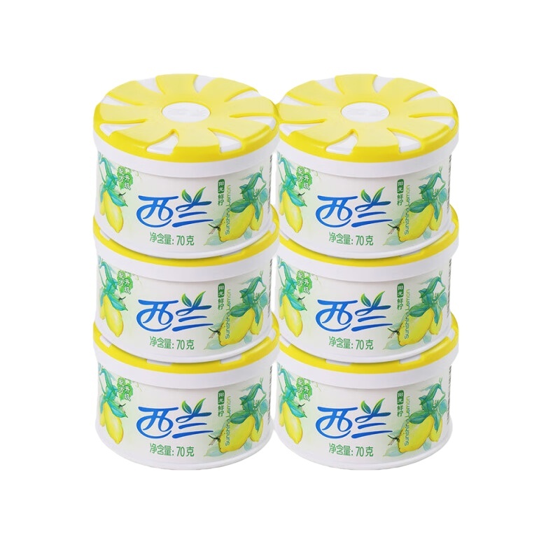 西兰 鲜柠 固体空气清新剂 6盒/组 （单位：组） 新老包装随机