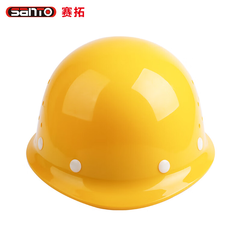 赛拓（SANTO） 1976 盔式透气安全帽 ABS材质 （单位：个） 黄色
