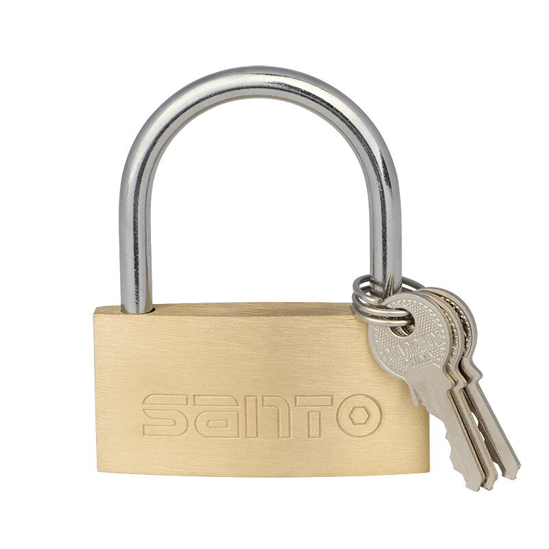 赛拓（SANTO） 0056 薄型铜挂锁 大号60mm （单位：把）